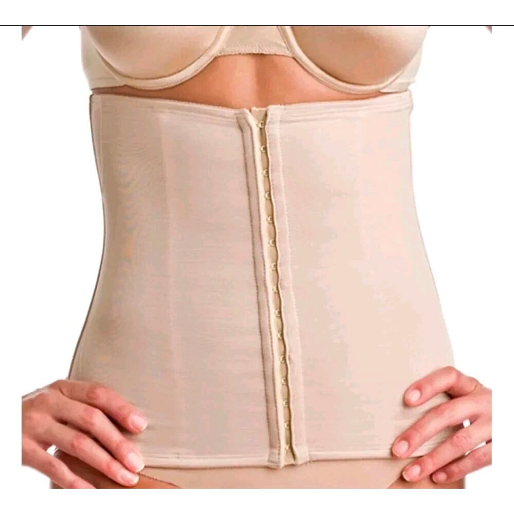 Miraclesuit Women's Inches Off Extra Firm Waist Cincher 2615 - Warm Beige - XL